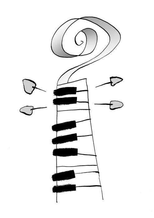 Logo 'Hé Muziek'